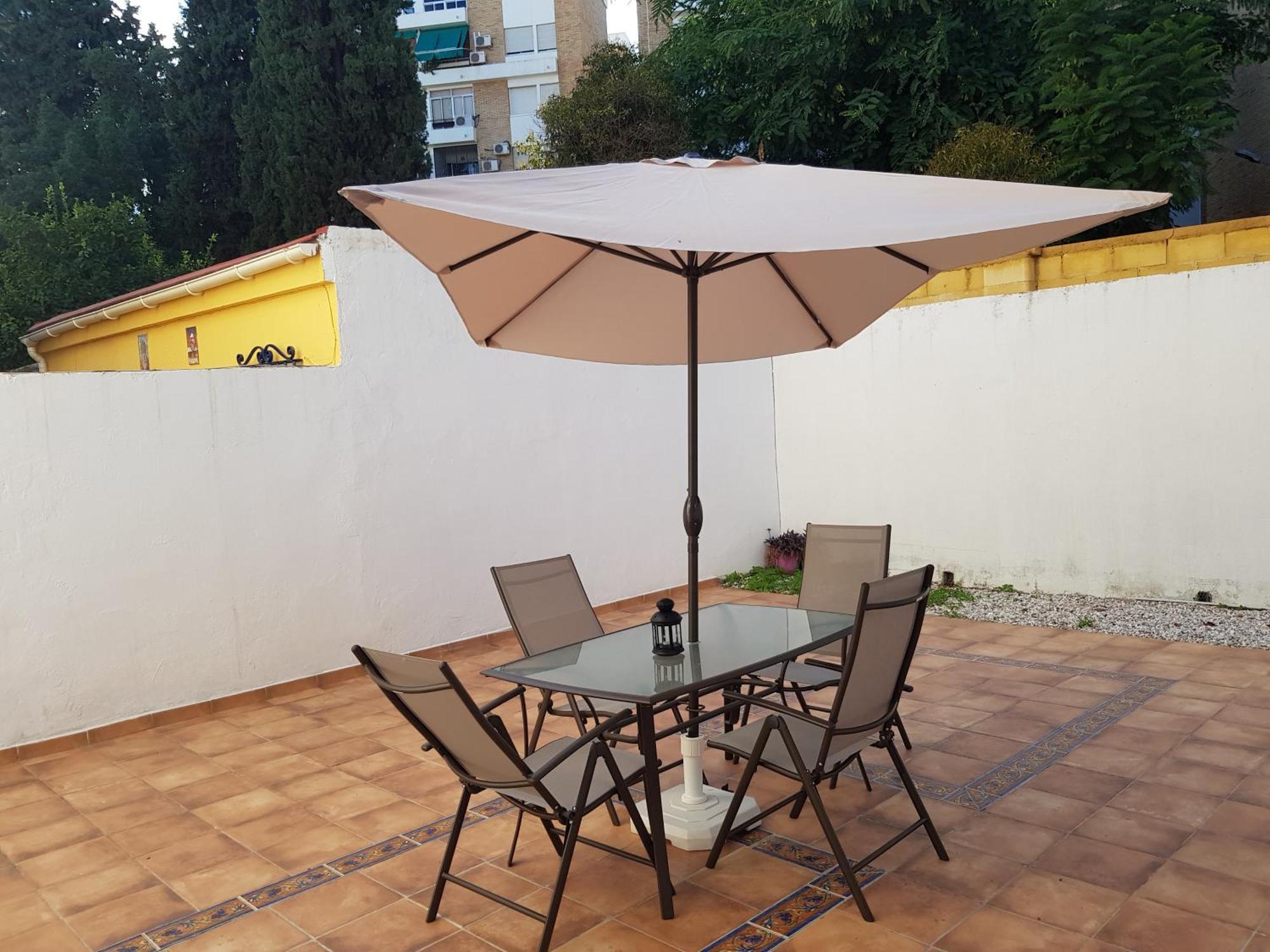 Sevilla Nervion Piso Con Patio Exterior photo